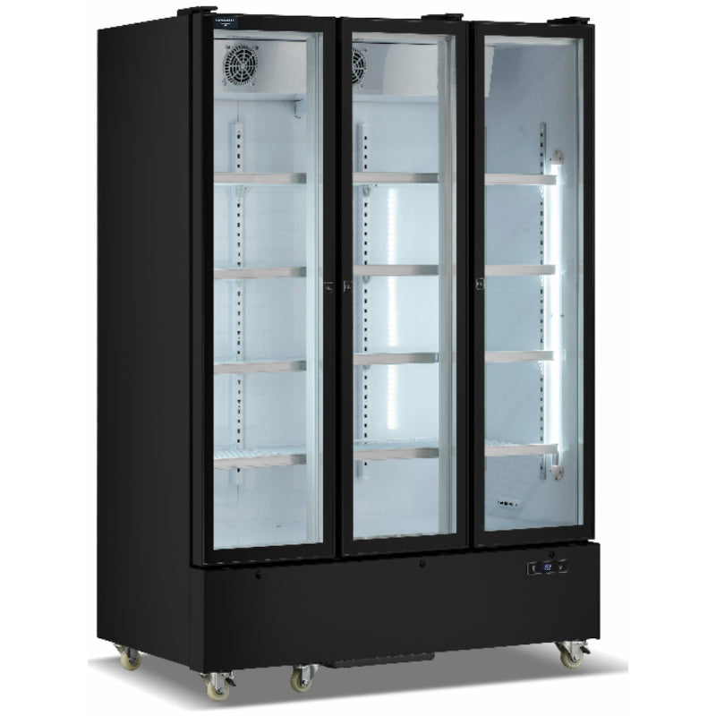 מקרר משקאות תעשייתי /דלת שקופה 3 דלתות שקופות דגם FAYNAMELI RF-1150PS
