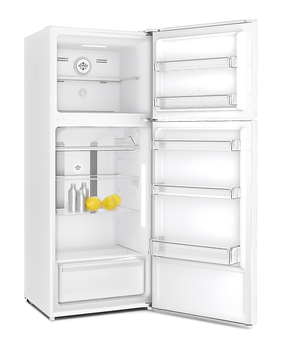 מקרר מקפיא עליון נירוסטה זק"ש Sachs EF-480N כולל מפסק שבת לתאורה!