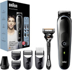 מכונת לעיצוב זקן ותספורת ראש בראון BRAUN MGK3345