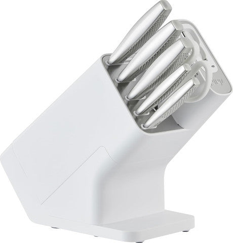 NINJA K62006EUWH STAYSHARP 6-PIECE KNIFE SET & WHITE BLOCK סט סכינים 6 חלקים צבע לבן