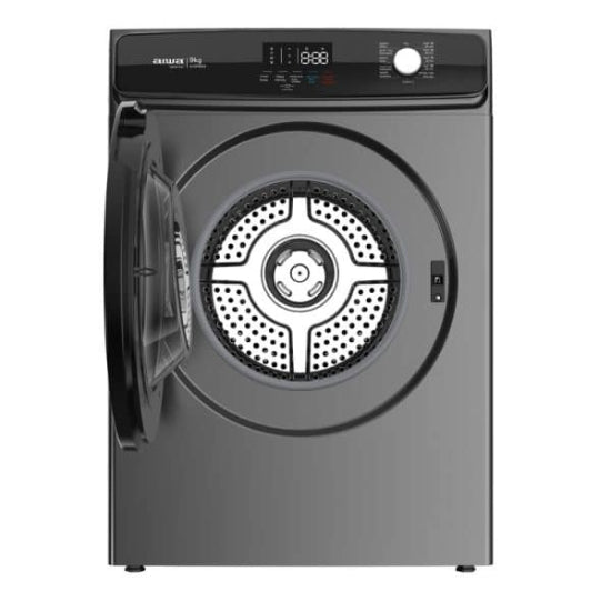 מייבש כביסה 9 קילו צינור אוויה AI-DP-80DS AIWA צבע כסוף Aiwa Japan