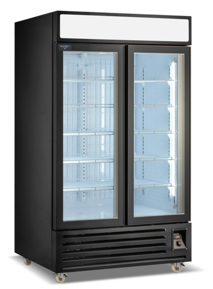 מקפיא עומד וטרינה כפול תעשייתי 2 דלתות ענק דגם RF-870PFR FAYNAMELI