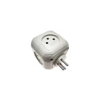 קובייה מפצל חשמל 4 שקעים + TYPE C ו-USB דגם SW-CUB4UC סמיקום semicom SEMICOM LAXIS