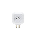 קובייה מפצל חשמל 4 שקעים + TYPE C ו-USB דגם SW-CUB4UC סמיקום semicom SEMICOM LAXIS