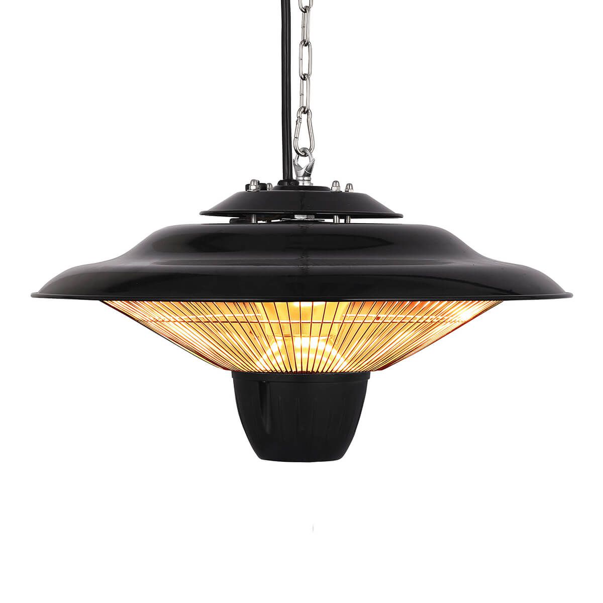 תנור פטריה תלוי 1500W ECOEURO דגם HAH-1555 צבע שחור