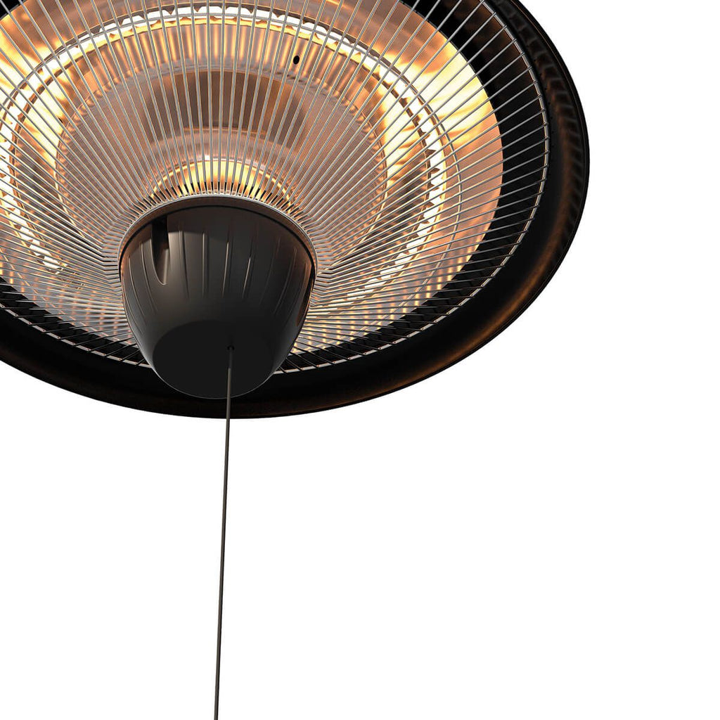 תנור פטריה תלוי 1500W ECOEURO דגם HAH-1555 צבע שחור