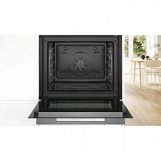 ‏תנור בנוי בילד אין Bosch HBG7741W1 בוש פירוליטי תוצרת גרמניה | SERIE 8 כולל תכנית Air Fry