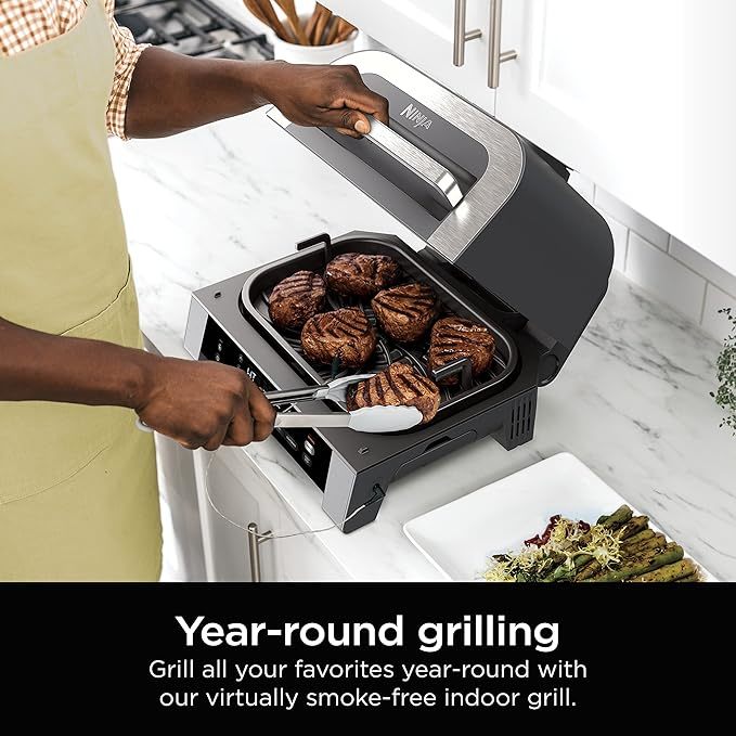 גריל חשמלי וטיגון באוויר 6 ב-1 Ninja MAX DG551EU