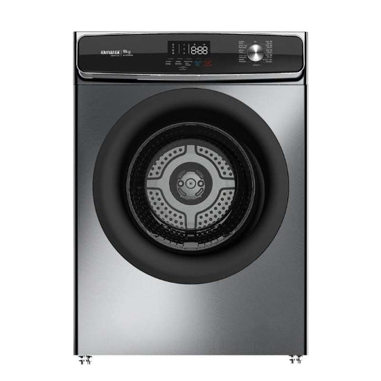 מייבש כביסה 9 קילו צינור אוויה AI-DP-80DS AIWA צבע כסוף Aiwa Japan