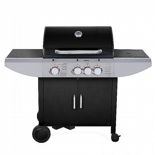 גריל גז 3 מבערים Char Grill + כירת צד KYQ-K23ST