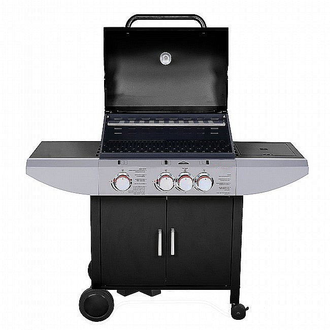 גריל גז 3 מבערים Char Grill + כירת צד KYQ-K23ST