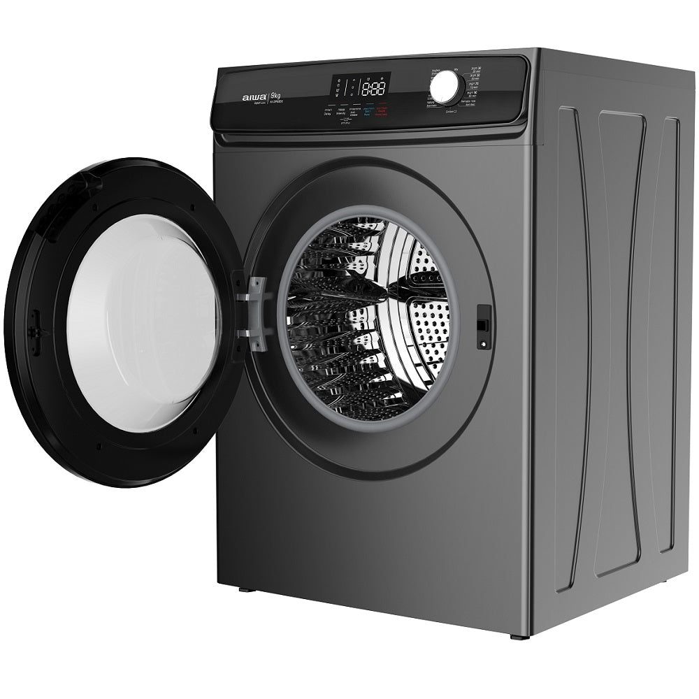 מייבש כביסה צינור 9 ק"ג AI-DP90DS איווה AIWA נירוסטה מושחרת