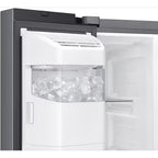 מקרר דלת לצד דלת ‏635 ליטר נירוסטה דגם ⁦SAMSUNG RS70F64KET⁩