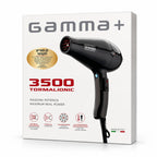 מייבש שיער מקצועי למספרות Gamma 3500R צבע אדום GAMMA PIU