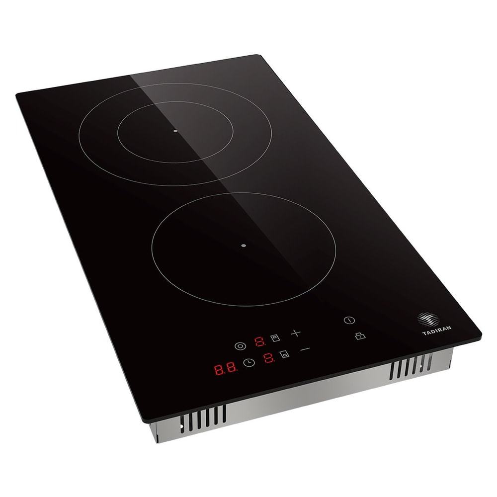כיריים דומינו קרמיות 2 להבות TADCHD30 תדיראן TADIRAN