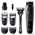 מכונת לעיצוב זקן ותספורת ראש בראון BRAUN MGK3345