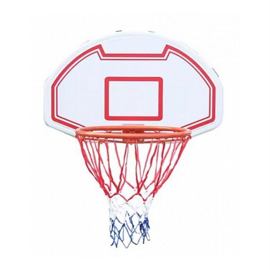 לוח סל לקיר 90/60 ס"מ כולל טבעת ורשת DUNK PRO M006