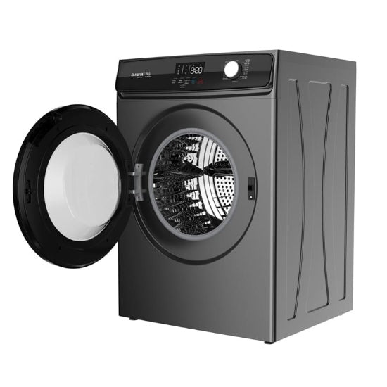 מייבש כביסה 9 קילו צינור אוויה AI-DP-80DS AIWA צבע כסוף Aiwa Japan