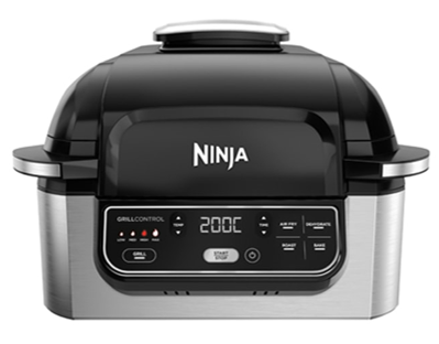גריל שאופה, צולה, מייבש מזון ומטגן AG301 NINJA GRILL